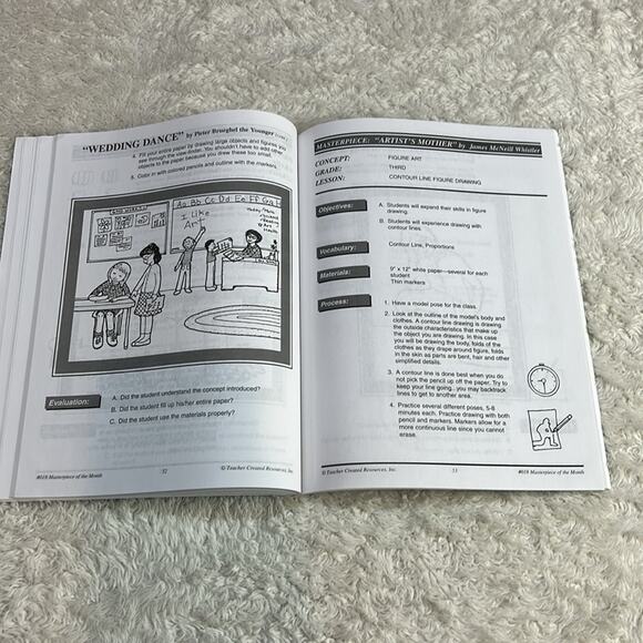 Homeschool Art Book Lot Discovering Great Artists, Masterpiece of the Month GOOD - Picture 13 of 15